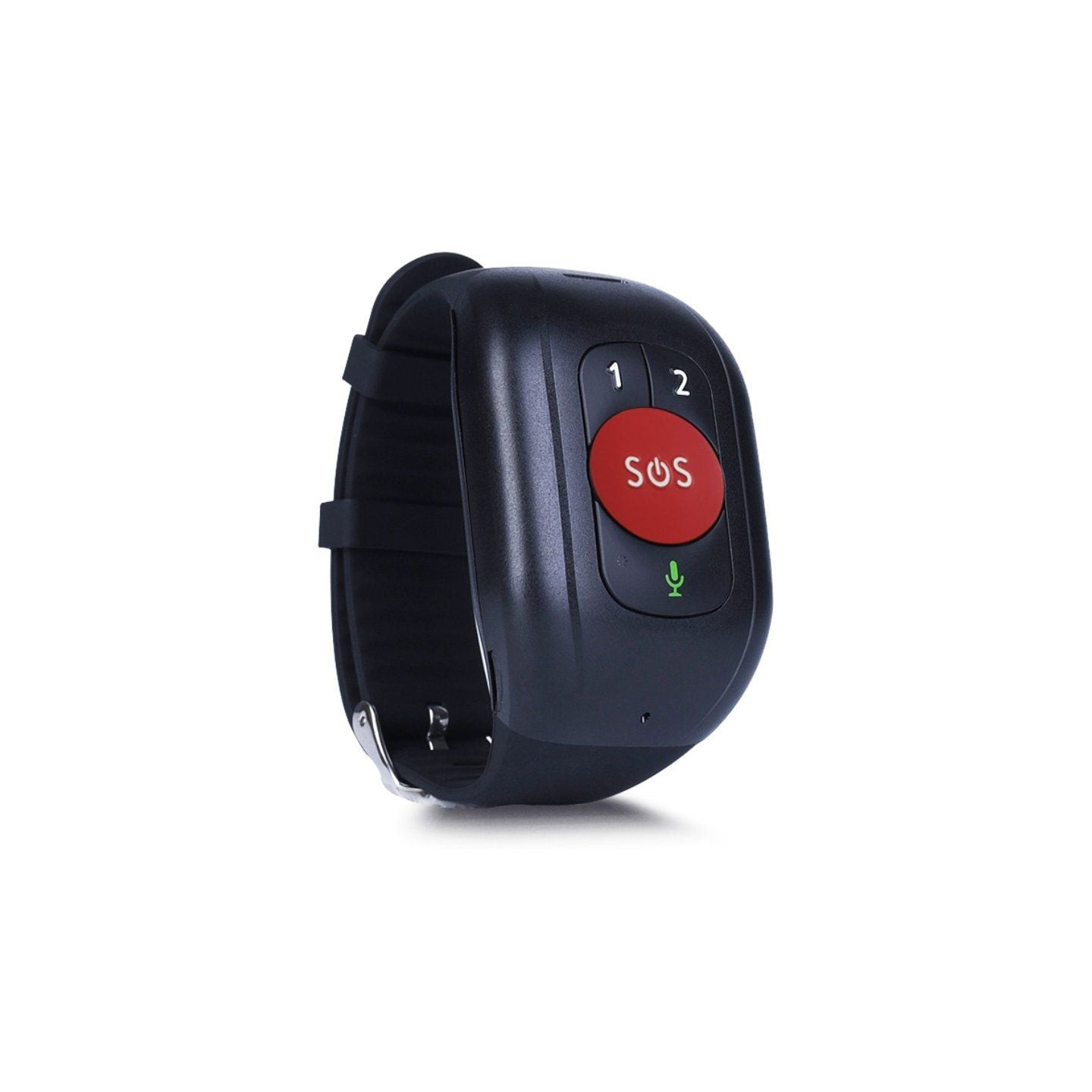 Pulsera smartband leotec senior smart band 4g/ roja y negra