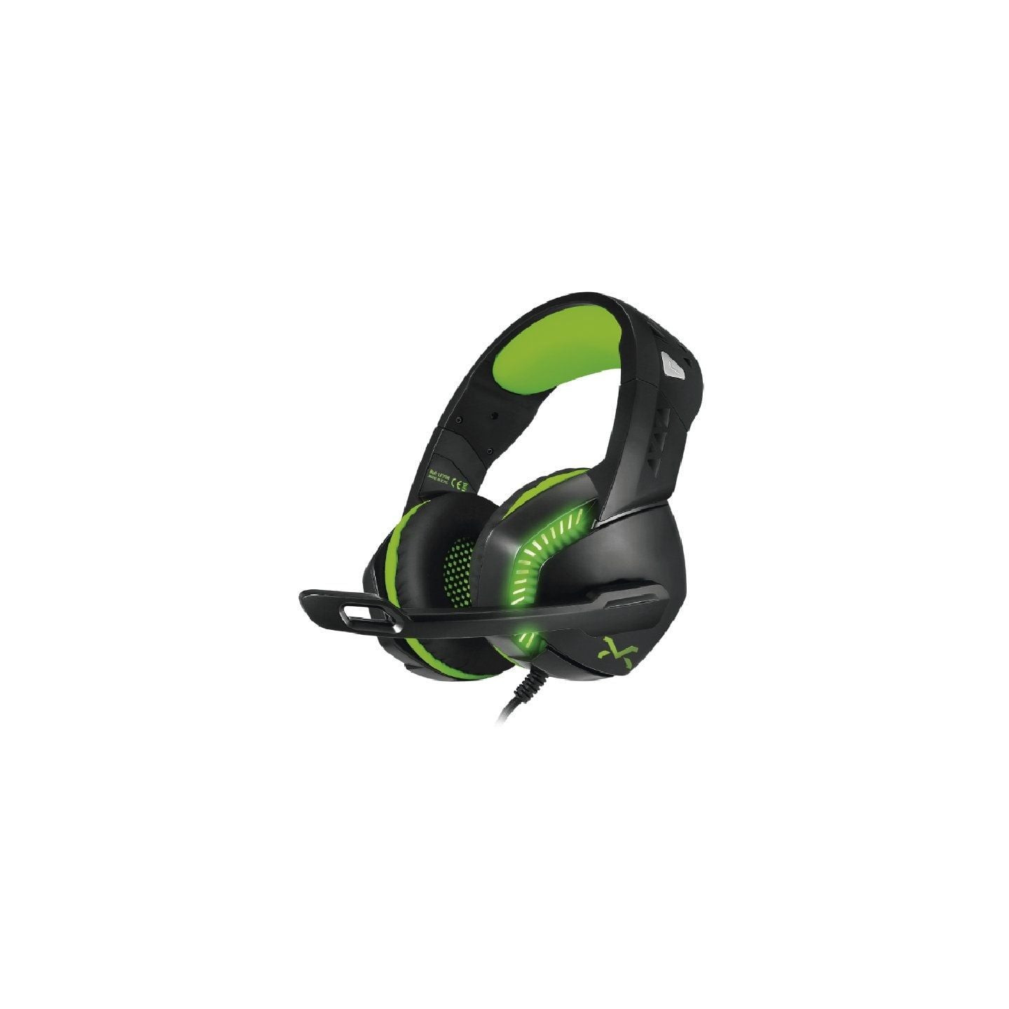 Auriculares Gaming con Micrófono Droxio Leyon/ Jack 3.5/ USB 2.0/ Verdes