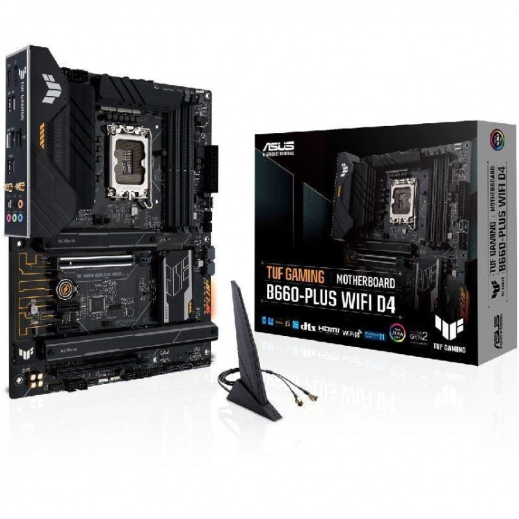 Placa base asus tuf gaming b660-plus wifi d4/ socket 1700