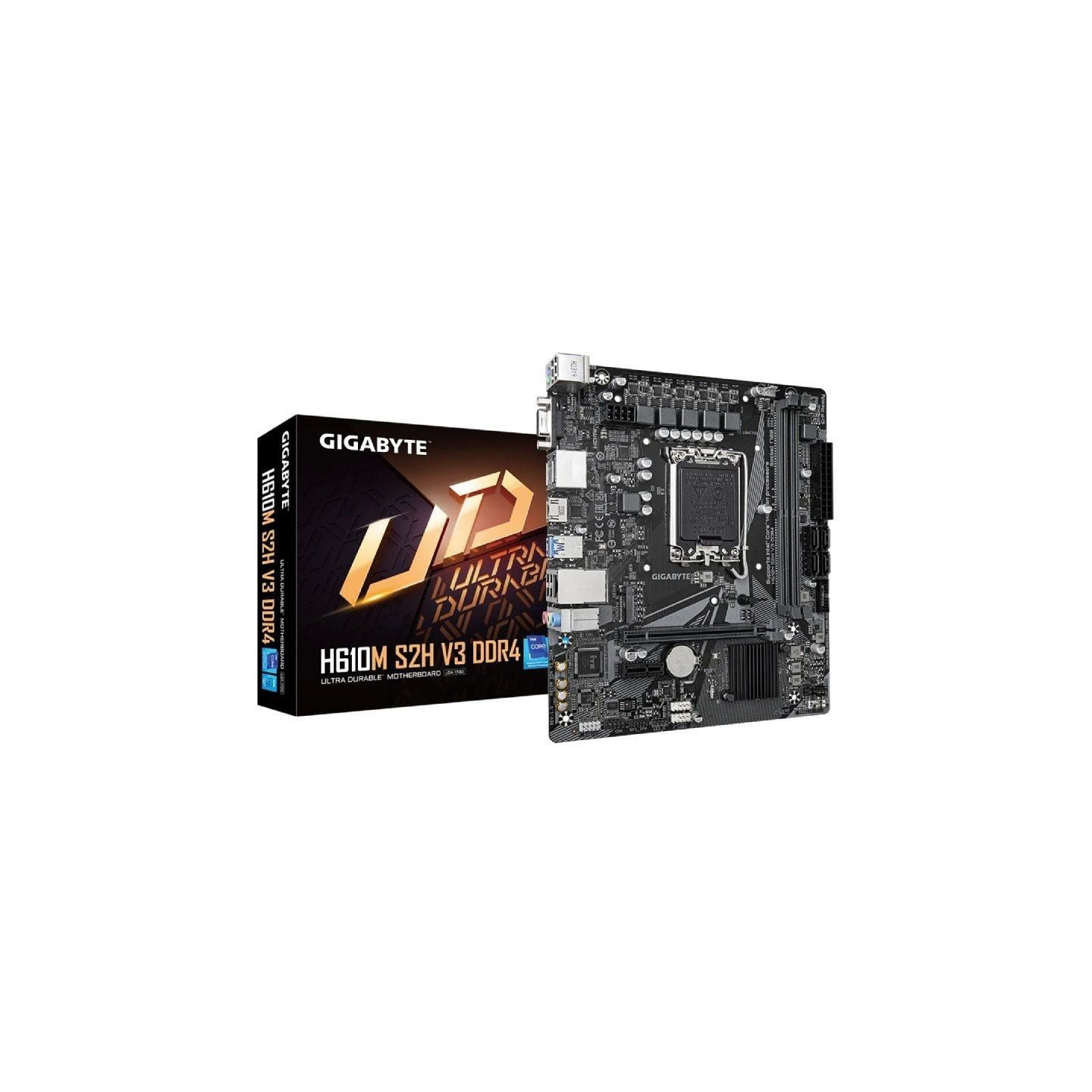 Placa base gigabyte h610m s2h v3 ddr4 socket 1700/ micro atx