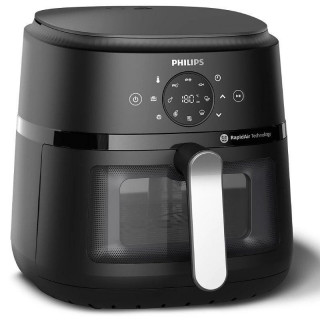 Freidora por aire / sin aceite philips airfryer serie 2000/ 1700w/ capacidad 6.2l