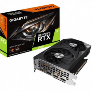 Tarjeta gráfica gigabyte geforce rtx 3060 windforce oc 12g/ 12gb gddr6/ lhr