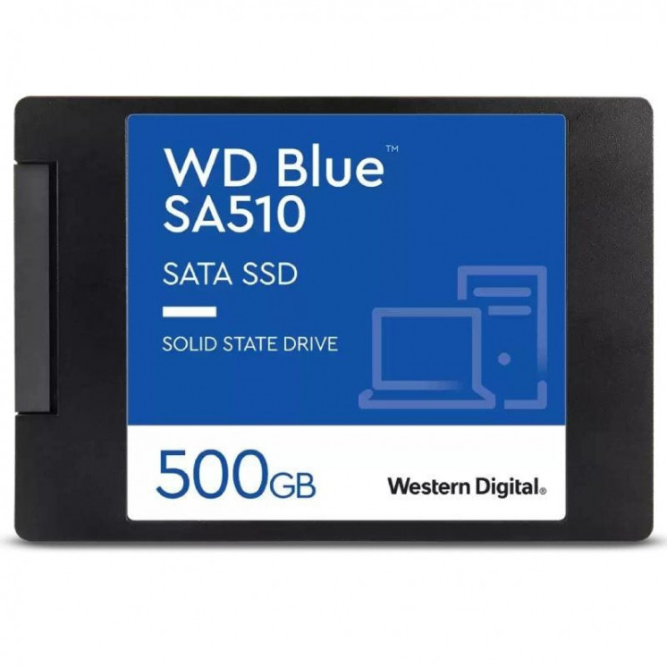 Disco ssd western digital wd blue sa510 500gb/ sata iii