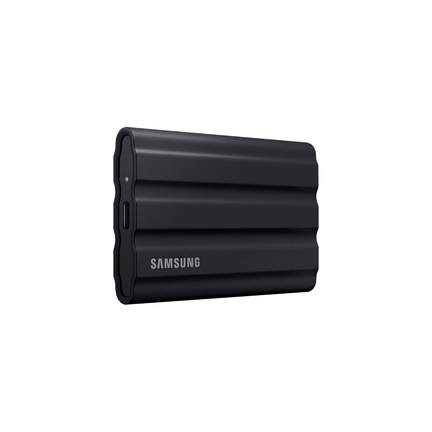 Disco externo ssd samsung portable t7 shield 2tb/ usb 3.2/ negro