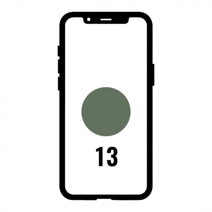 Smartphone apple iphone 13 128gb/ 6.1'/ 5g/ verde