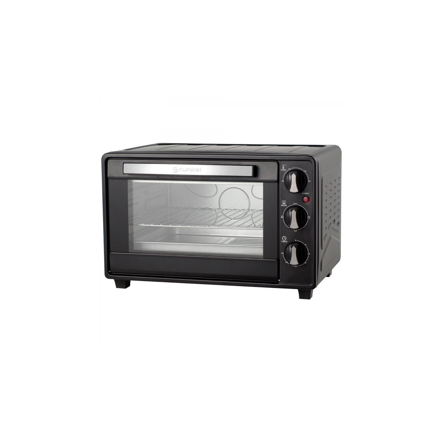 Horno de sobremesa grunkel hr-23hn/ 1600w/ capacidad 23l