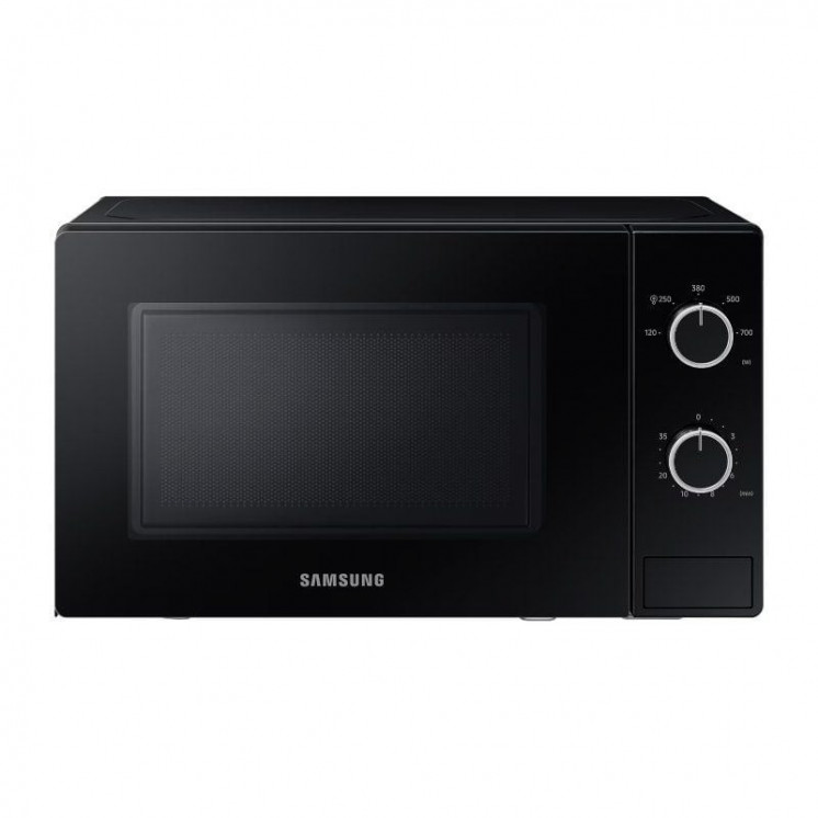 Microondas samsung ms20a3010al/ 700w/ capacidad 20l/ negro