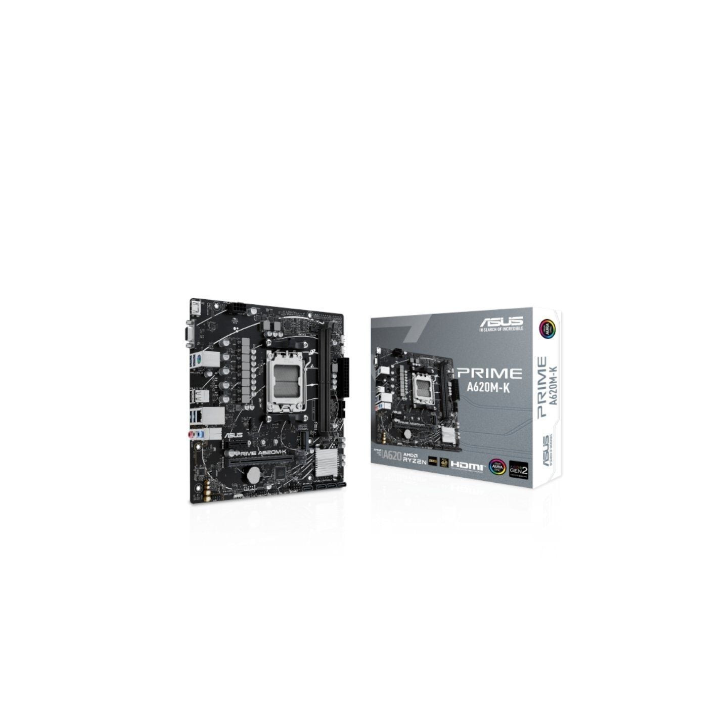 Placa base asus prime a620m-k socket am5/ micro atx