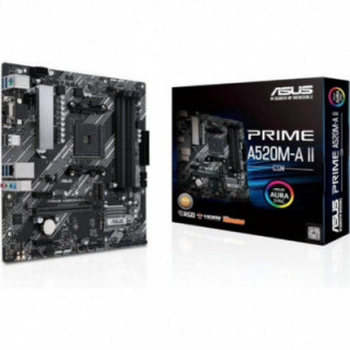 Placa base asus prime a520m-a ii/csm socket am4/ micro atx