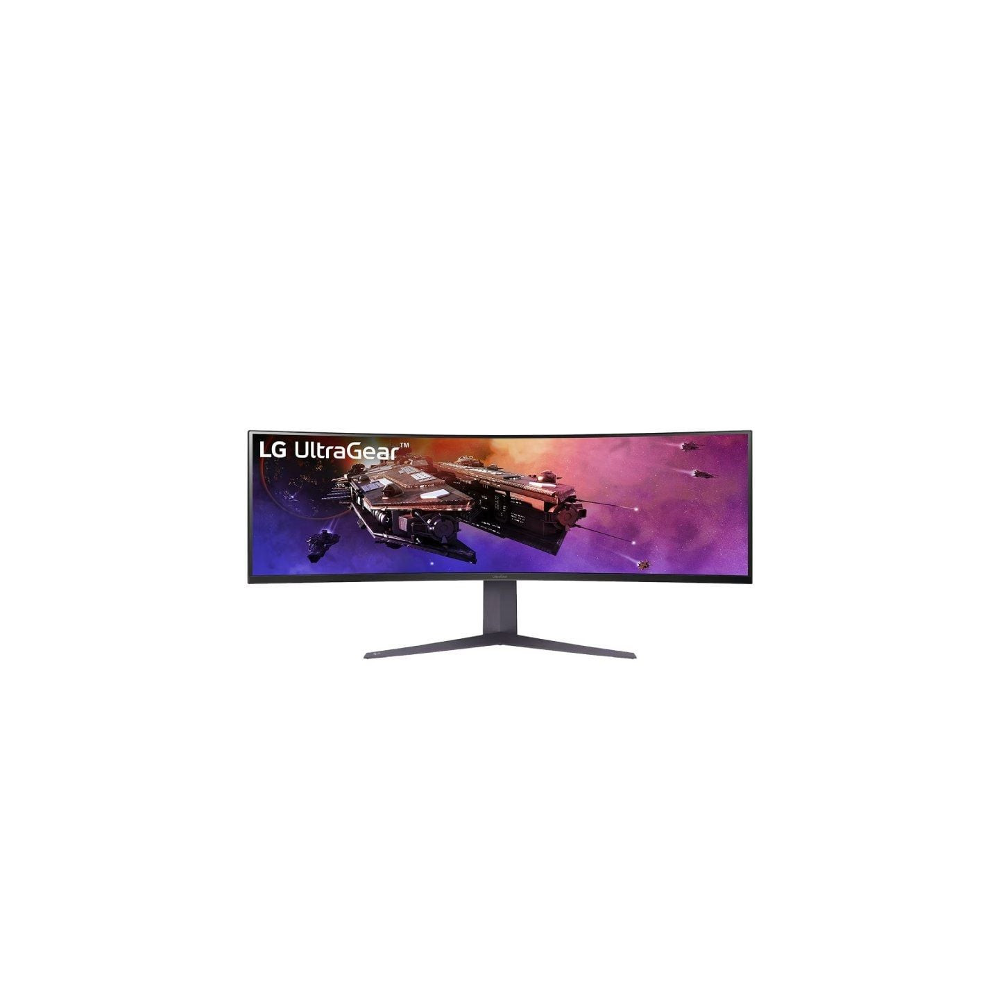 Monitor gaming ultrapanorámico curvo lg ultragear 45gr75dc-b 44.5'/ dual qhd/ 1ms/ 200hz/ va/ regulable en altura/ negro