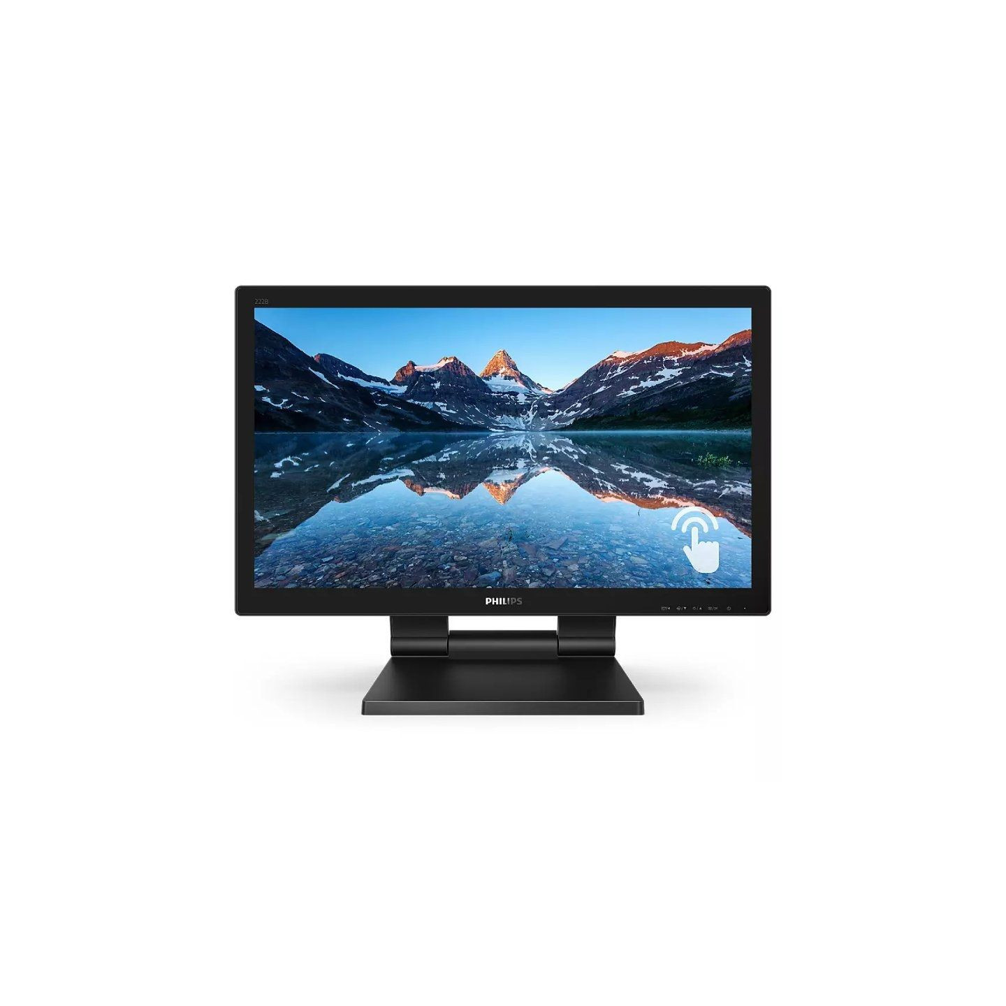 Monitor profesional táctil philips 242b9t 23.8'/ full hd/ multimedia/ negro