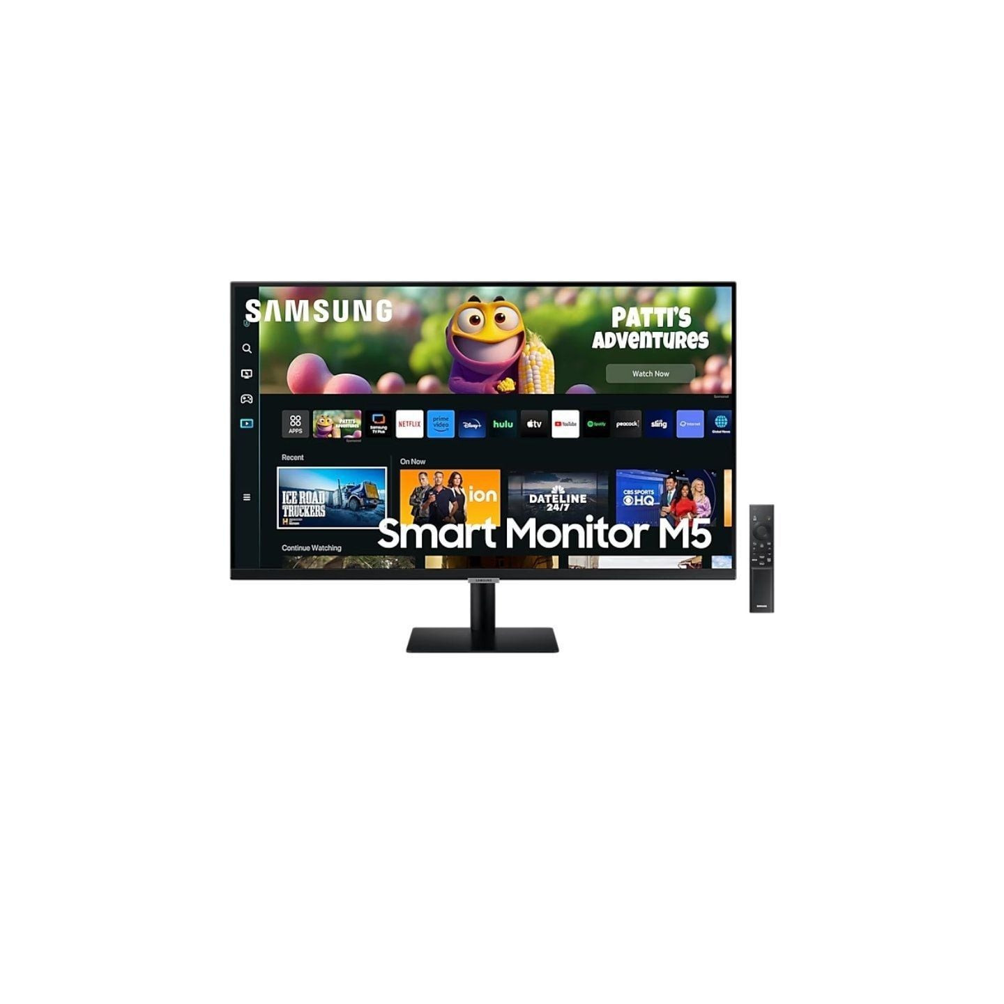 Smart monitor samsung m5 s27dm500eu 27'/ full hd/ smart tv/ multimedia/ negro