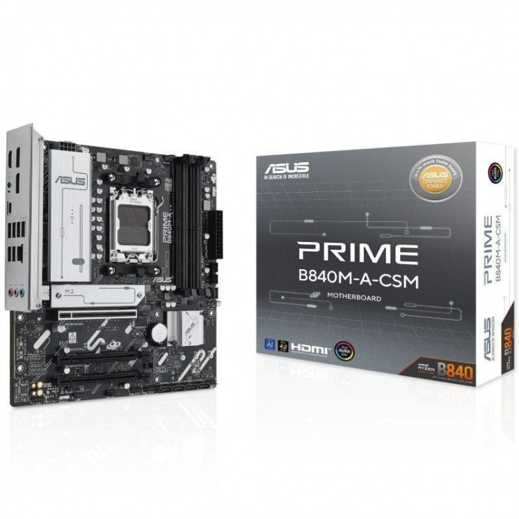 Placa base asus prime b840m-a-csm socket am5/ micro atx