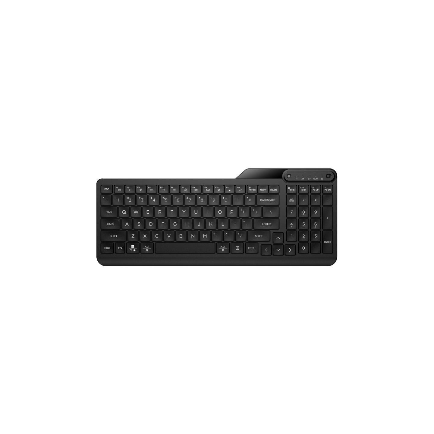 Teclado inalámbrico hp 460 multidispositivo/ negro