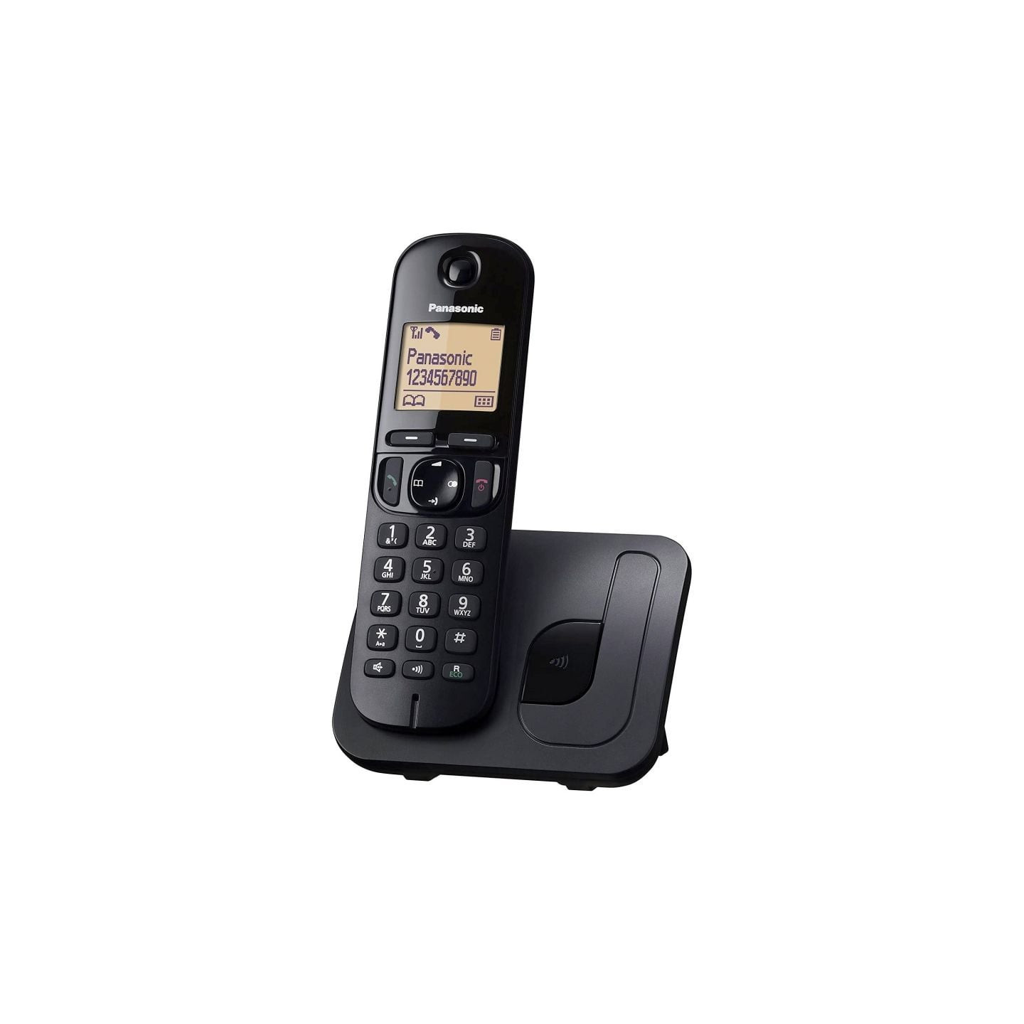 Teléfono inalámbrico panasonic kx-tgc210spb/ negro