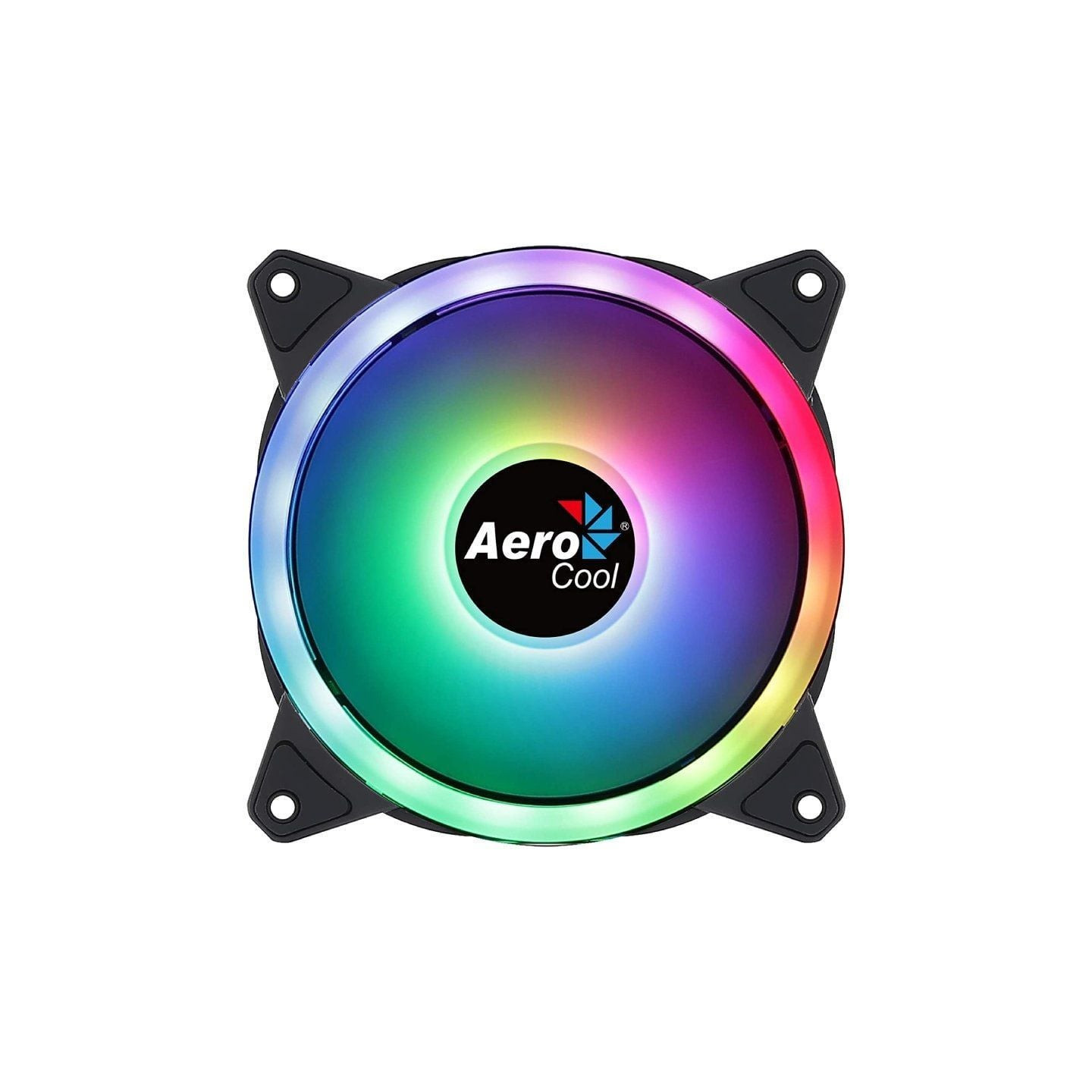 Ventilador Aerocool Duo 12/ 12cm/ RGB