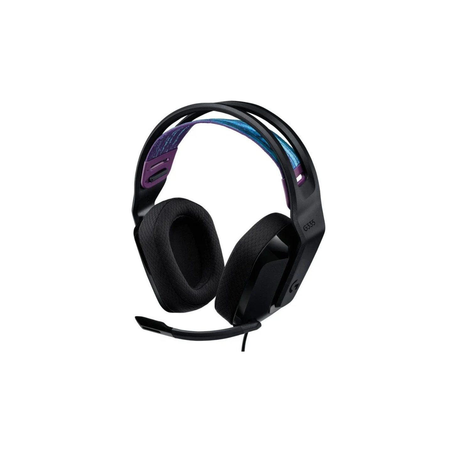 Auriculares Gaming con Micrófono Logitech G335/ Jack 3.5/ Negros