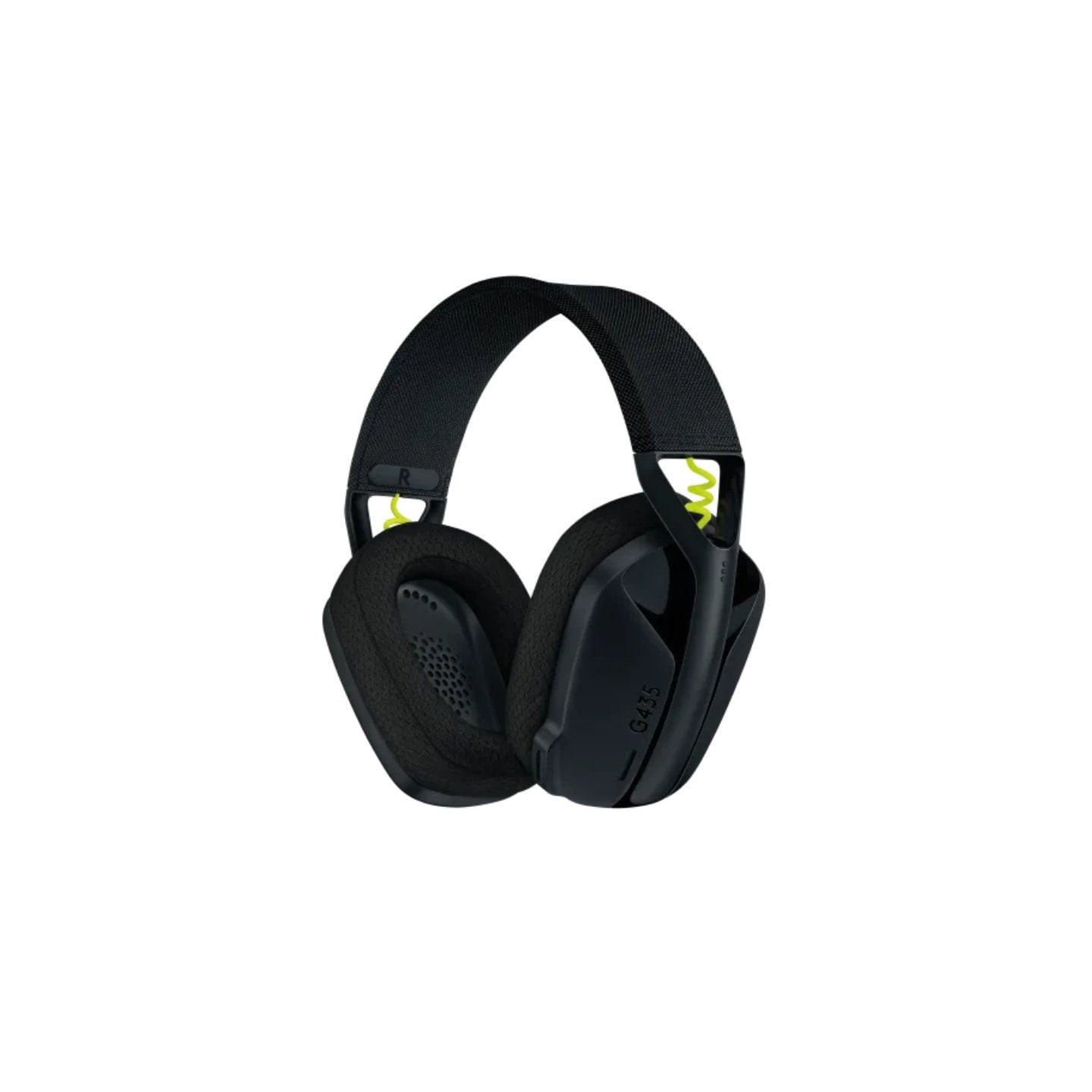 Auriculares Gaming Inalámbrico con Micrófono Logitech G435/ Bluetooth/ Negro y Amarillo Fluorescente