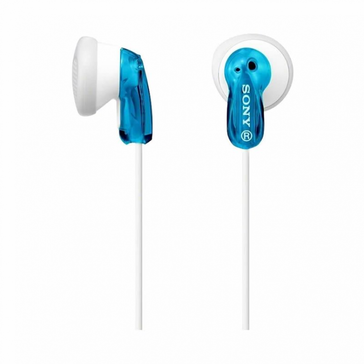 Auriculares intrauditivos sony mdr-e9lp/ jack 3.5/ azules