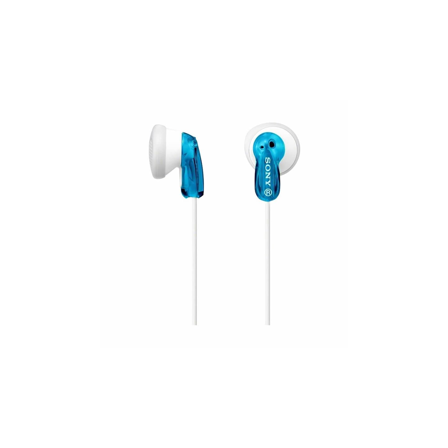 Auriculares intrauditivos sony mdr-e9lp/ jack 3.5/ azules