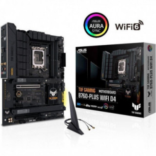 Placa base asus tuf gaming b760-plus (wi-fi) d4 socket 1700