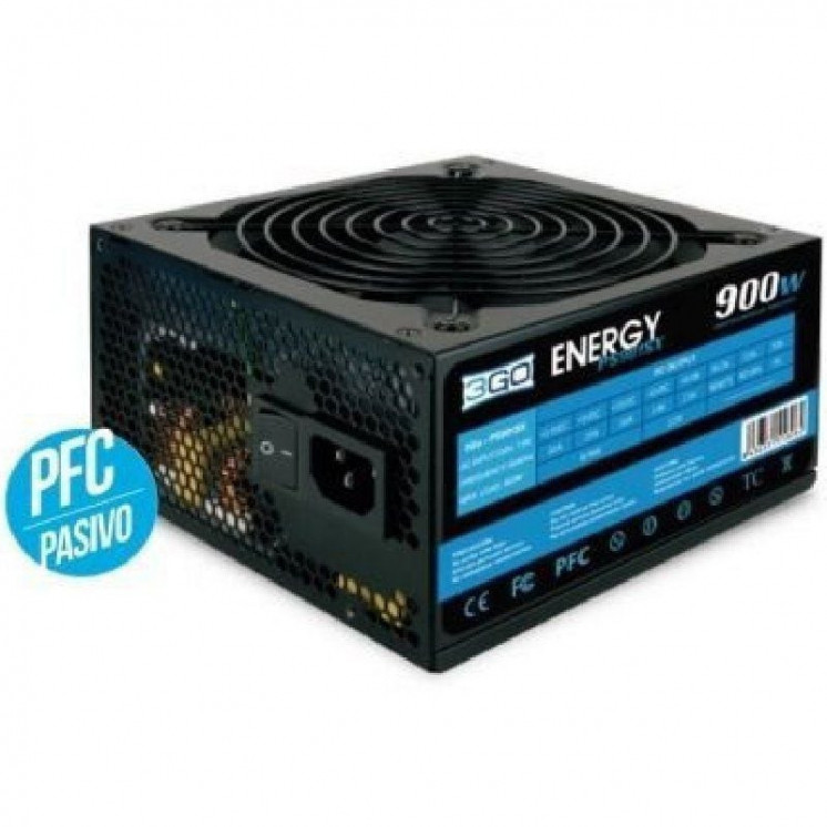 Fuente de alimentación 3go ps901sx/ 900w/ ventilador 12cm