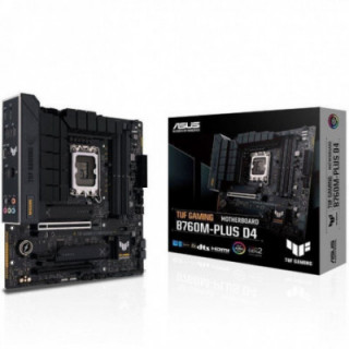 Placa base asus tuf gaming b760m-plus d4/ socket 1700/ micro atx