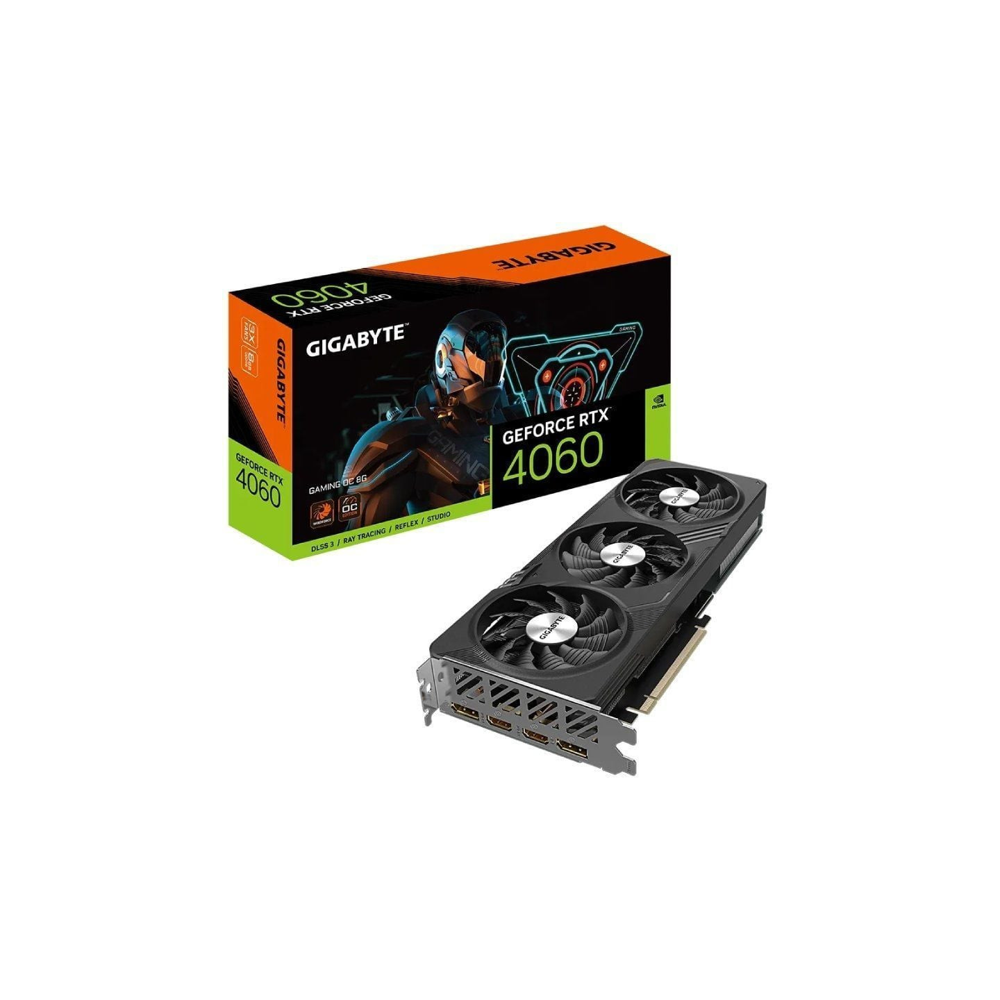 Tarjeta gráfica gigabyte geforce rtx 4060 gaming oc 8g/ 8gb gddr6