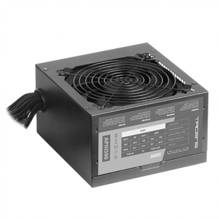 Fuente de alimentación anima apiii500/ 500w/ ventilador 12cm