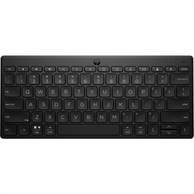 Teclado compacto inalámbrico por bluetooth hp 350/ negro