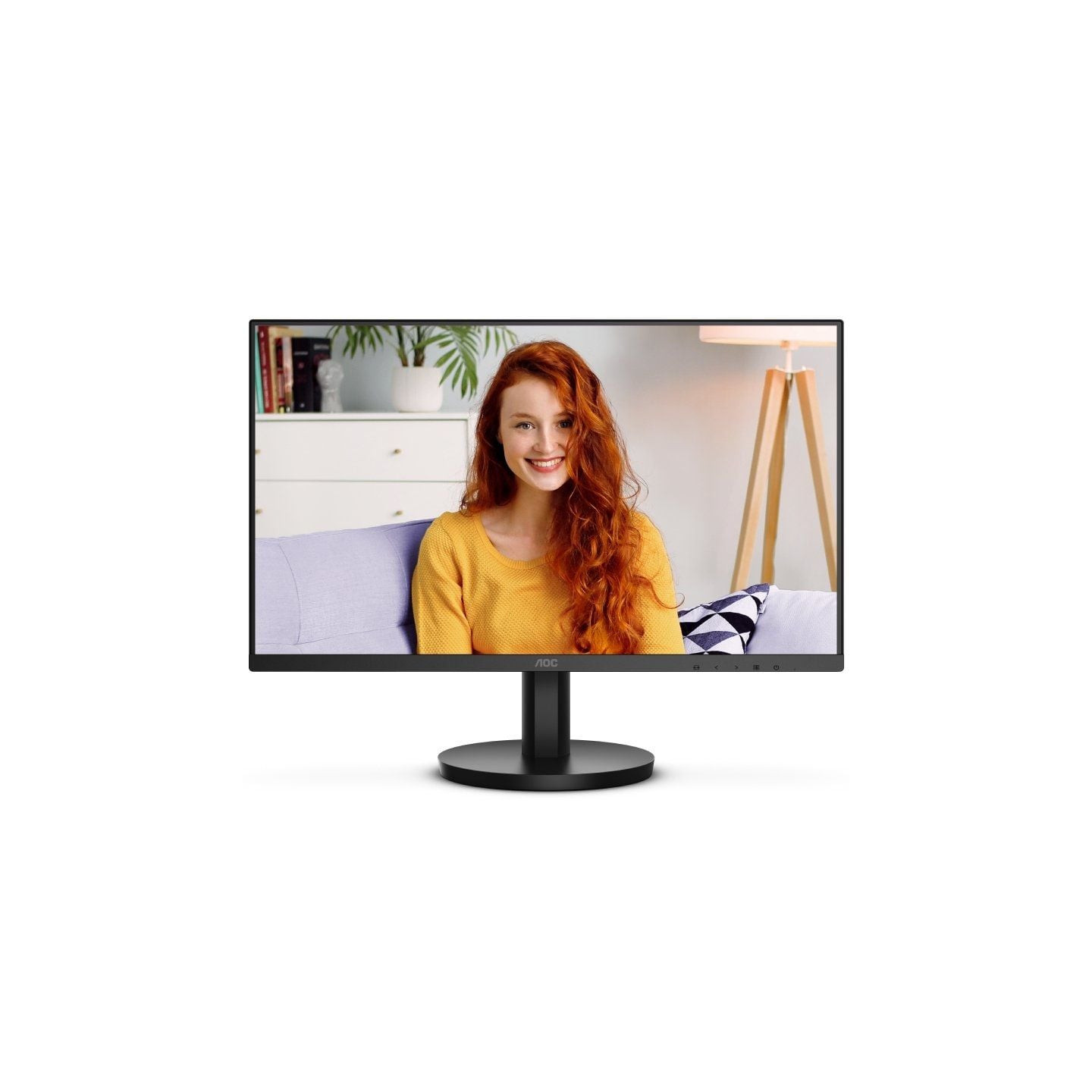 Monitor aoc 24b3hma2 23.8'/ full hd/ multimedia/ negro