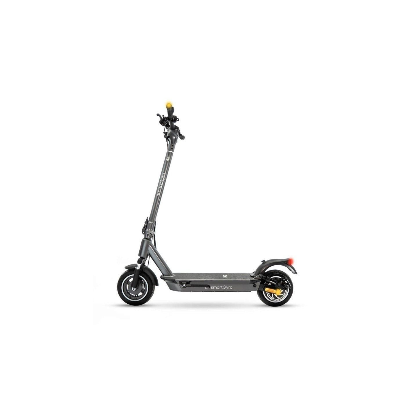 Patinete eléctrico smartgyro k2 titán certificado/ motor 800w/ ruedas 10'/ 25km/h /autonomía 45km/ gris