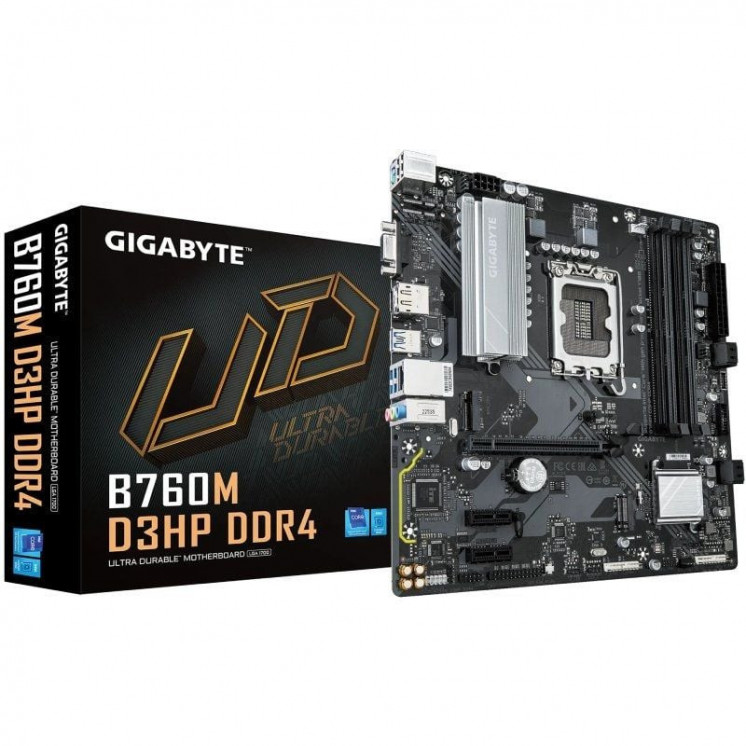 Placa base gigabyte b760m d3hp ddr4 socket 1700/ micro atx