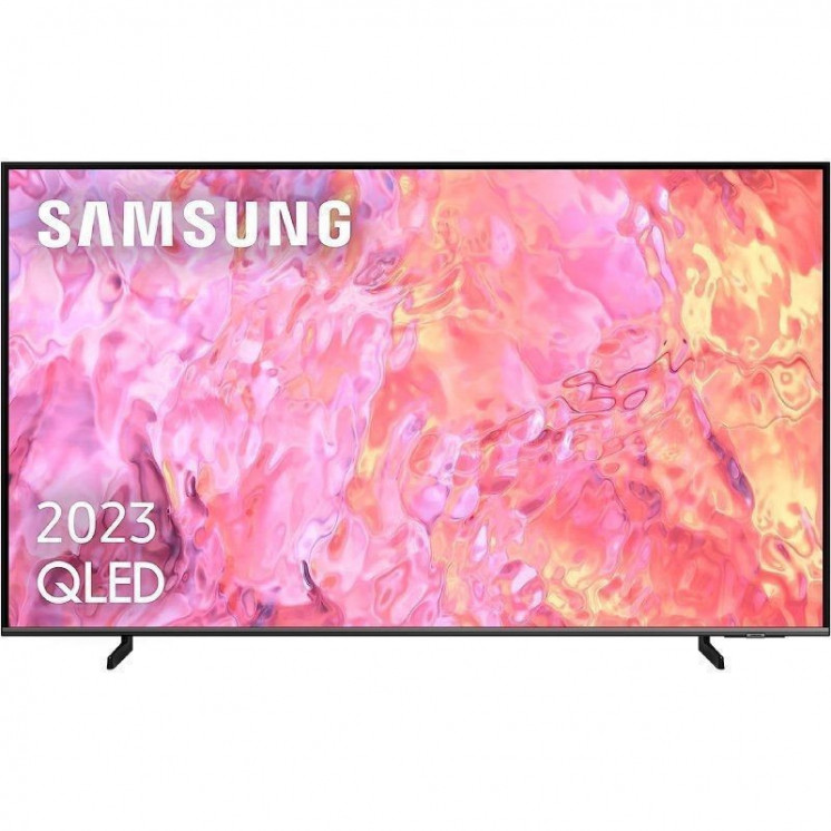 Televisor samsung qled tq55q64cau 55'/ ultra hd 4k/ smart tv/ wifi