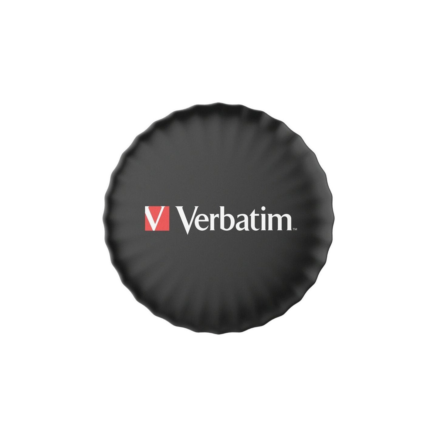 Localizador verbatim my finder coin bluetooth tracker myfc-01b compatible con apple/ incluye llavero y pila/ negro