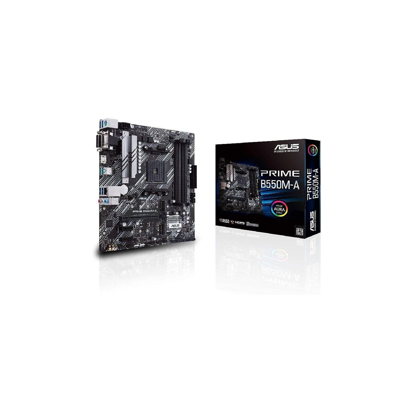 Placa base asus prime b550m-a socket am4/ micro atx