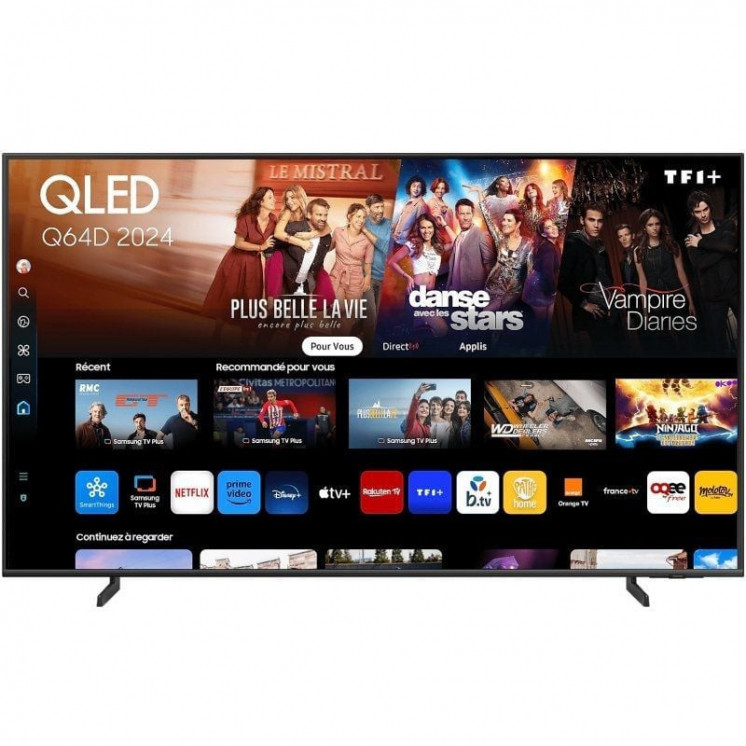 Televisor samsung qled q64d tq75q64dau 75'/ ultra hd 4k/ smart tv/ wifi