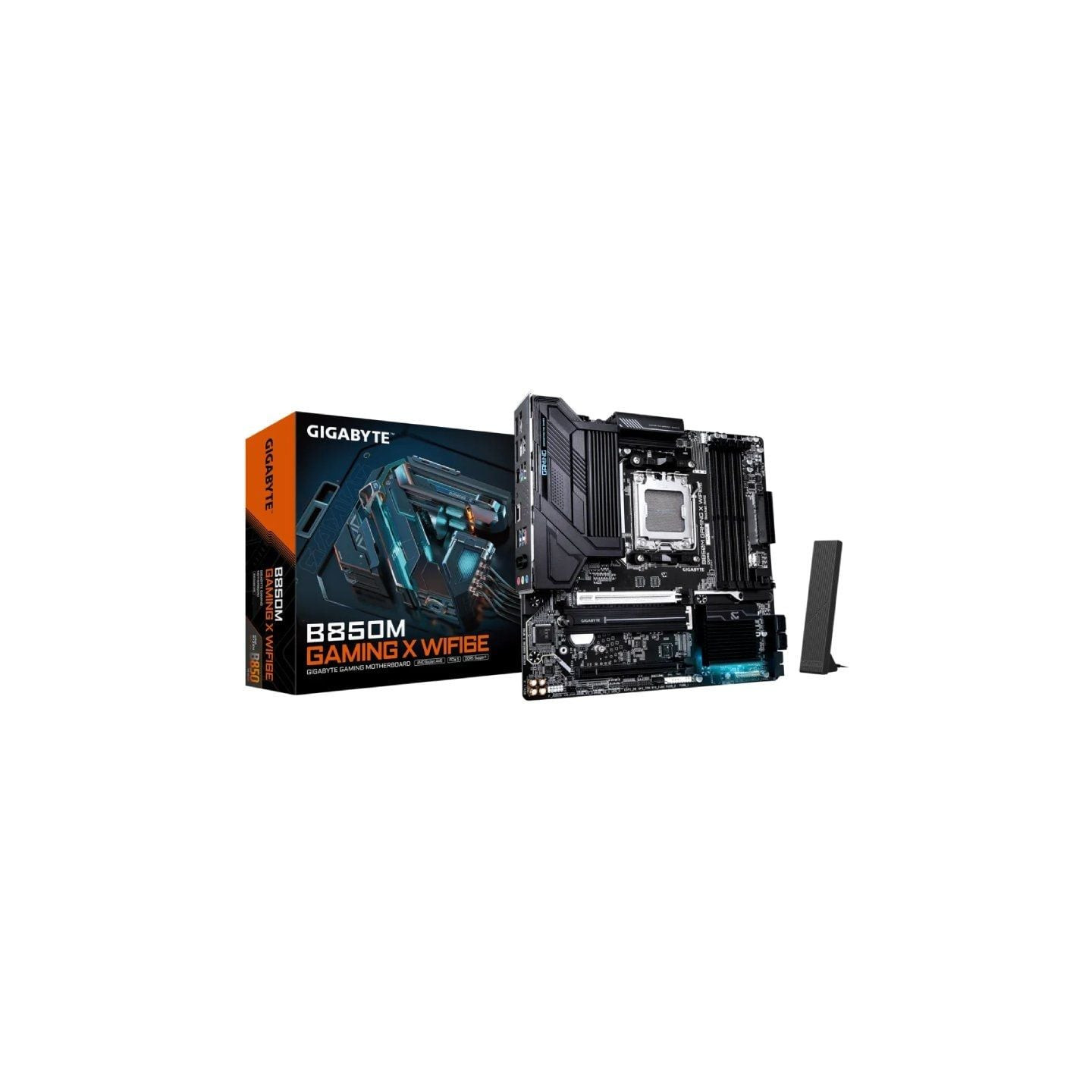 Placa base gigabyte b850m gaming x wf 6e socket am5/ micro atx