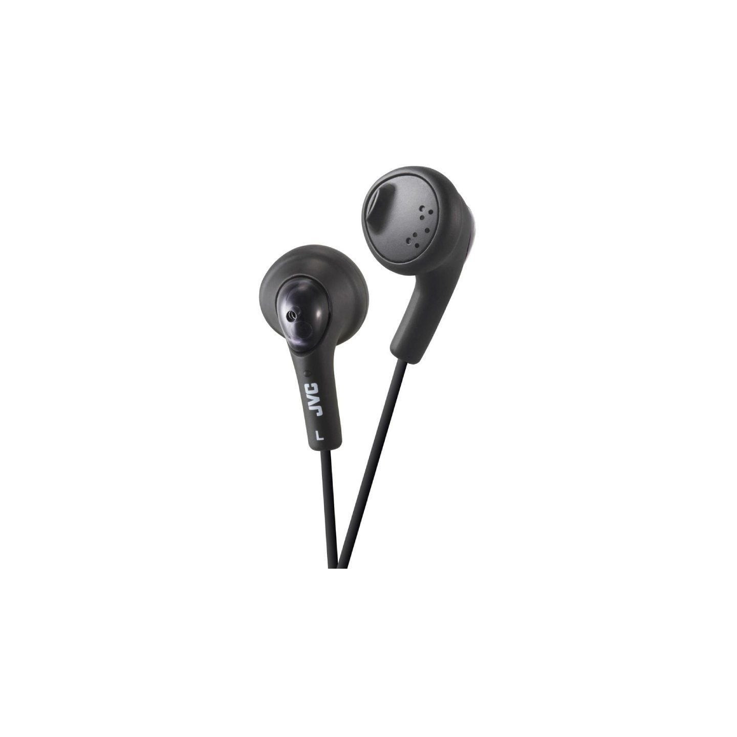 Auriculares intrauditivos jvc ha-f160-b-e/ jack 3.5/ negros