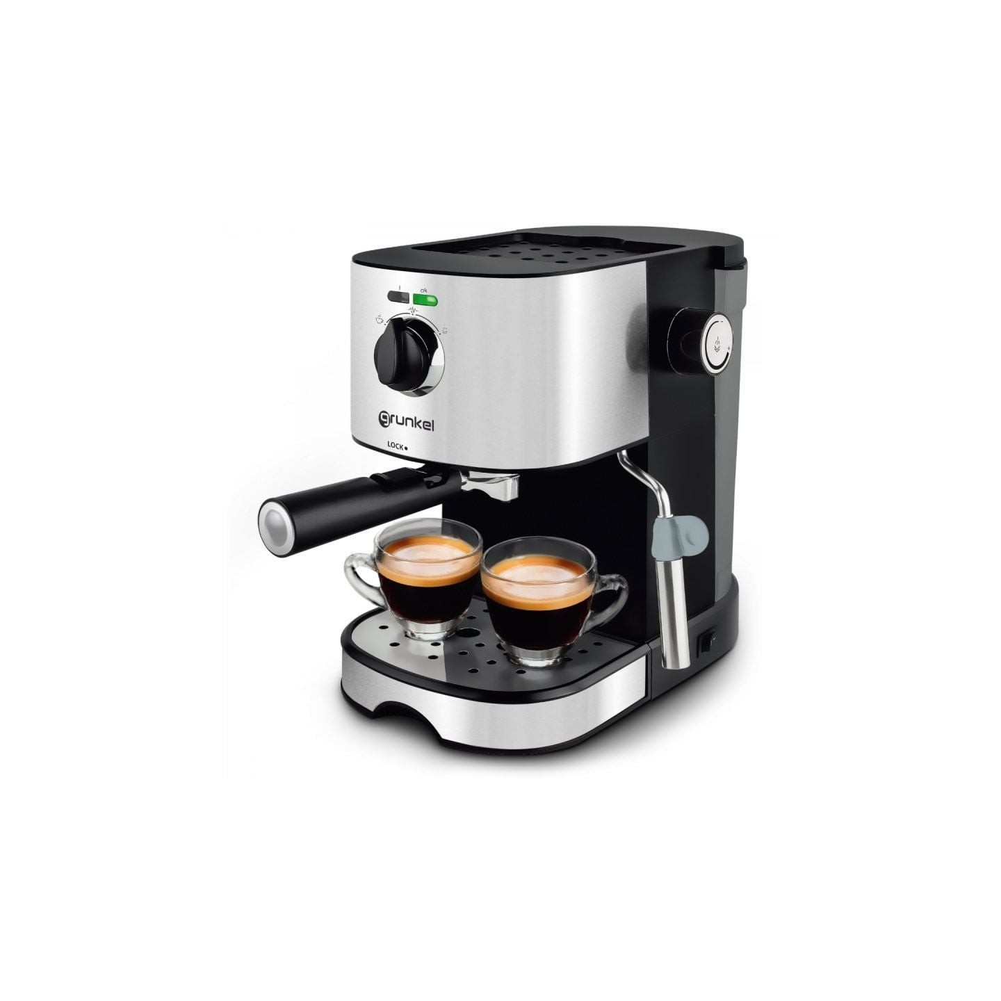 Cafetera expreso grunkel cafpreso-h15/ 850w/ 15 bares