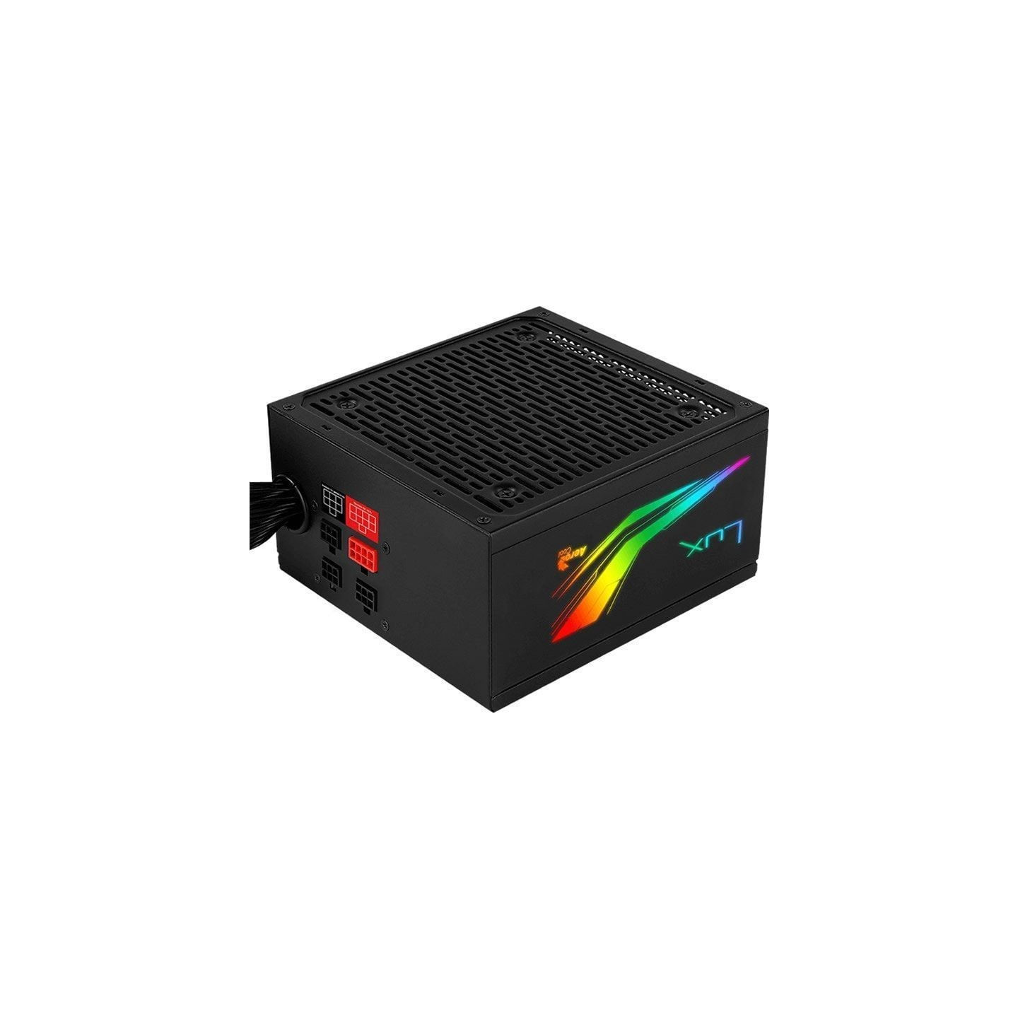 Fuente de alimentación aerocool lux rgb 750m/ 750w/ ventilador 12cm/ 80 plus bronze