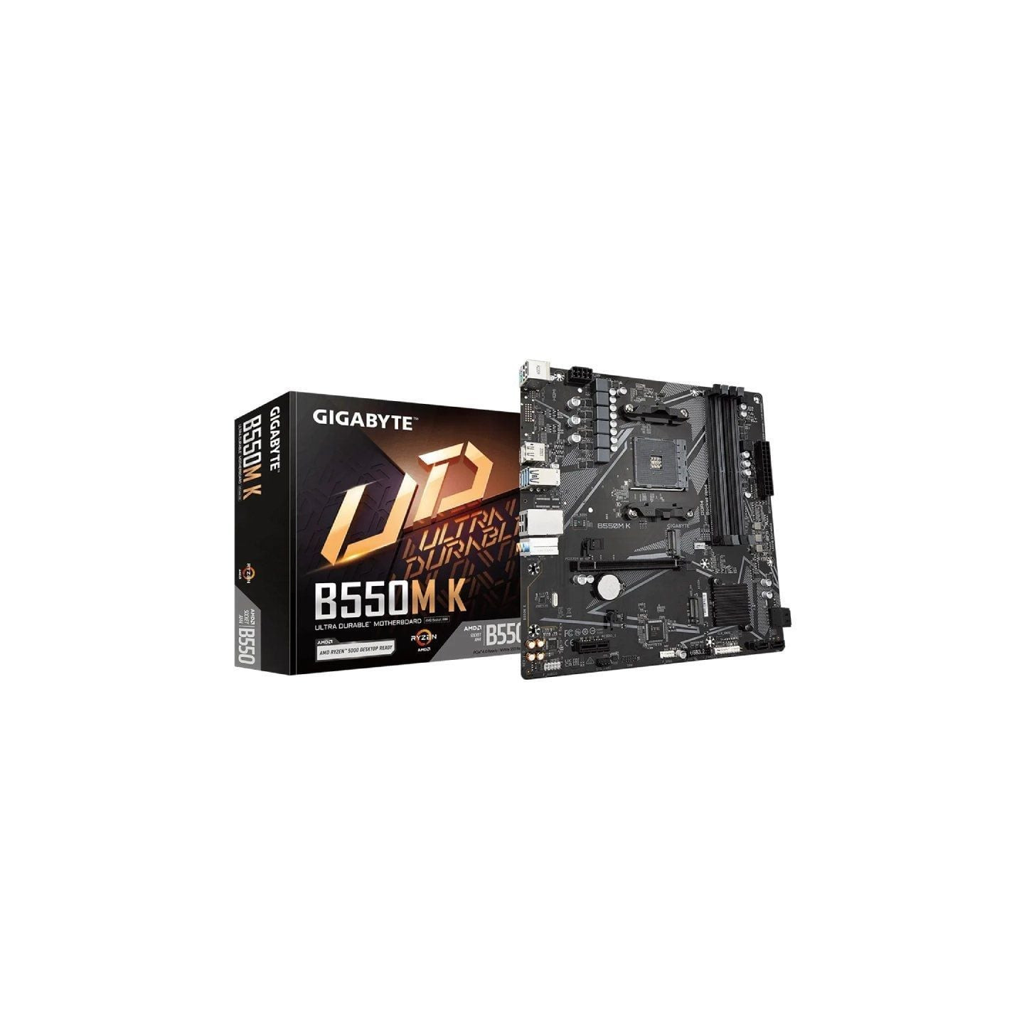 Placa base gigabyte b550m k socket am4/ micro atx