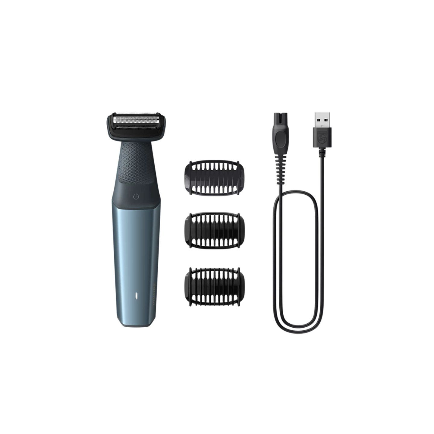 Afeitadora philips bodygroom series 3000 bg3027/ con batería/ 3 accesorios