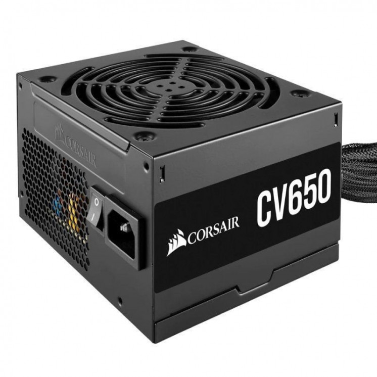 Fuente de alimentación corsair cv650/ 650w/ ventilador 12cm/ 80 plus bronze