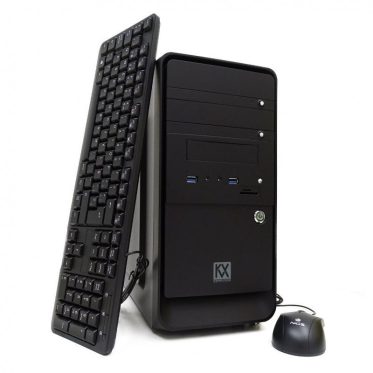 Pc kvx xline 19 intel core i3-10105 gen10/ 8gb/ 256gb ssd/ sin sistema operativo