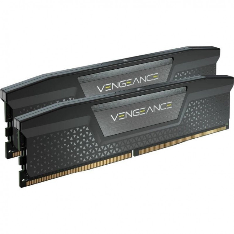 Memoria ram corsair vengeance rgb 2 x 32gb/ ddr5/ 5200mh/ 1.25v/ cl40/ dimm