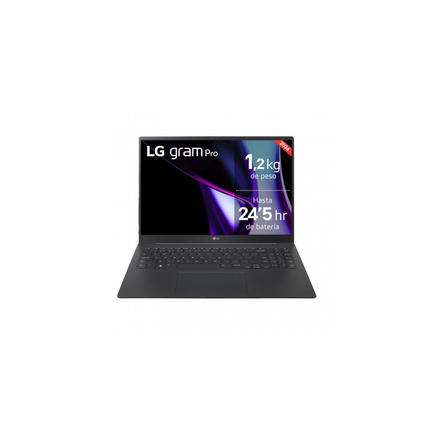 Portátil lg gram pro 16z90sp-k.ad75b intel core ultra 7-155h/ 32gb/ 512gb ssd/ 16'/ win11