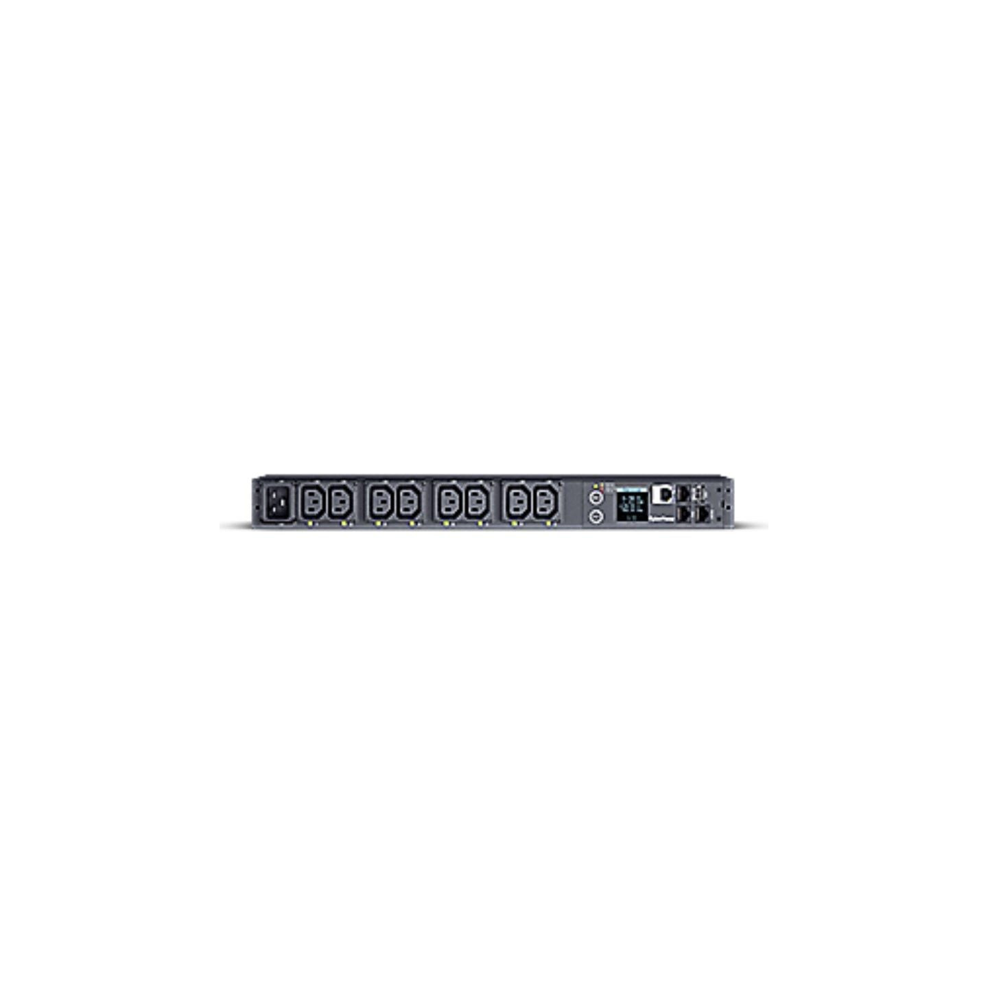 Unidad de distribución para alimentación cyberpower pdu41005/ 16a/ 8x iec c13/ formato rack 1u