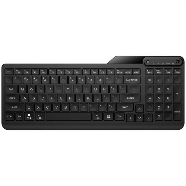 Teclado inalámbrico hp 475 dual/ negro