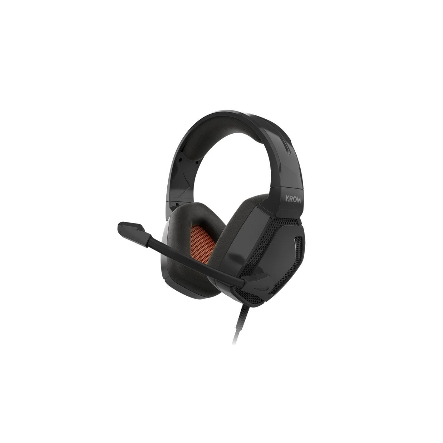 Auriculares Gaming con Micrófono Krom Kopa Pro/ Jack 3.5/ Negros